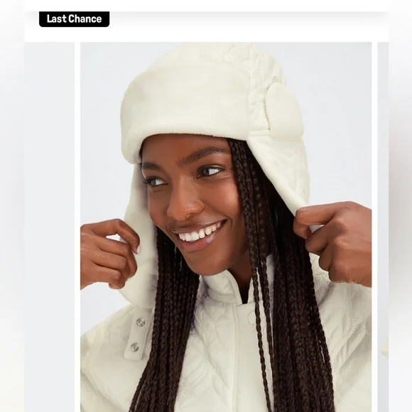 Fabletics | Accessories | Fabletics Quilted Aviator Hat  display picture 1